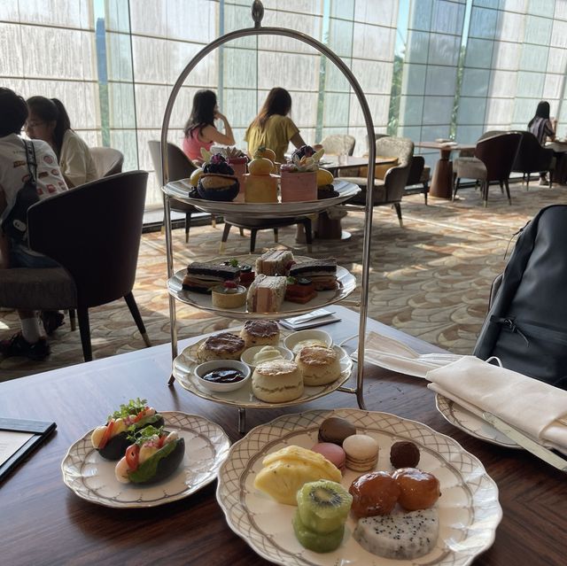 最難吃的酒店下午茶｜Grand Hyatt Tiffin茶園