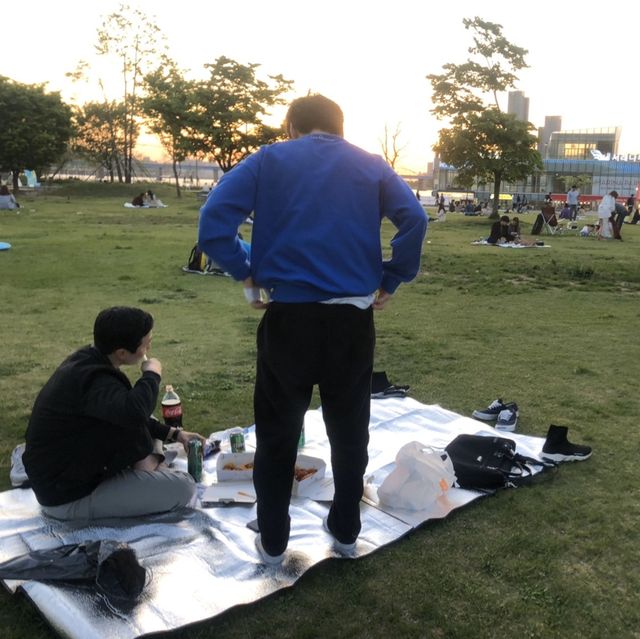 여름의 막바지 한강 피크닉_반포 한강공원