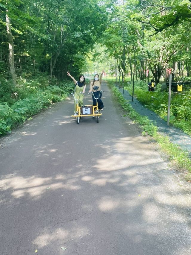 国営　すずらん丘陵公園の滝が映えすぎる！✨