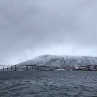 Cantilever bridge in Tromsø