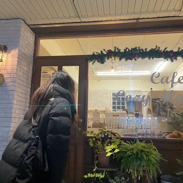 크리스마스가 기대되는 실내데이트