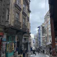 Istanbul Turkey features the Blue mosque.