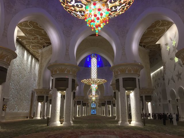 【UAE】シェイクザイードグランドモスク