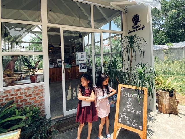 คาเฟ่ในสวน Pin Farm&Cafe @ขอนแก่น