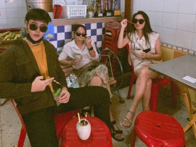 ไอติมโอ่งย่านเมืองเก่า ถ.นางงาม ถ่ายรูปชิคๆ