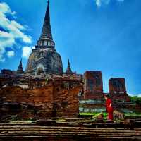 Historical landmark of Wat Mahathat