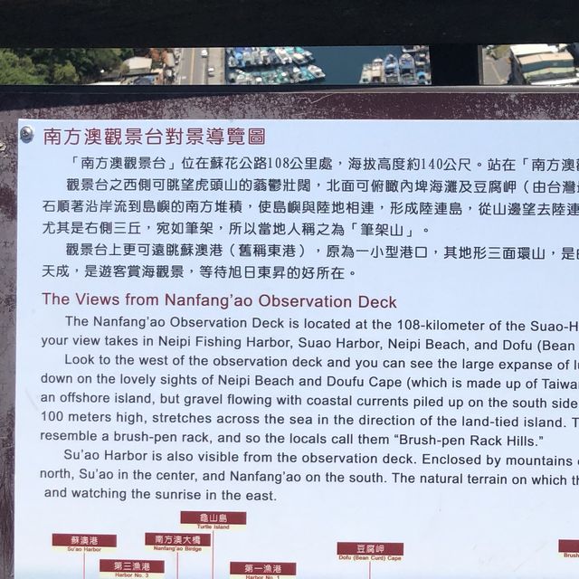南方澳觀景台 進入南方澳漁港前的好去處