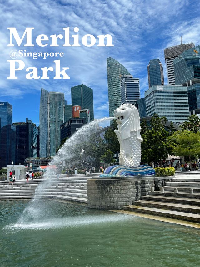 MERLION Landmark Singapore 🦁