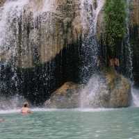 น้ำตกเอราวัณ  Erawan National Park .. 🌳💦
