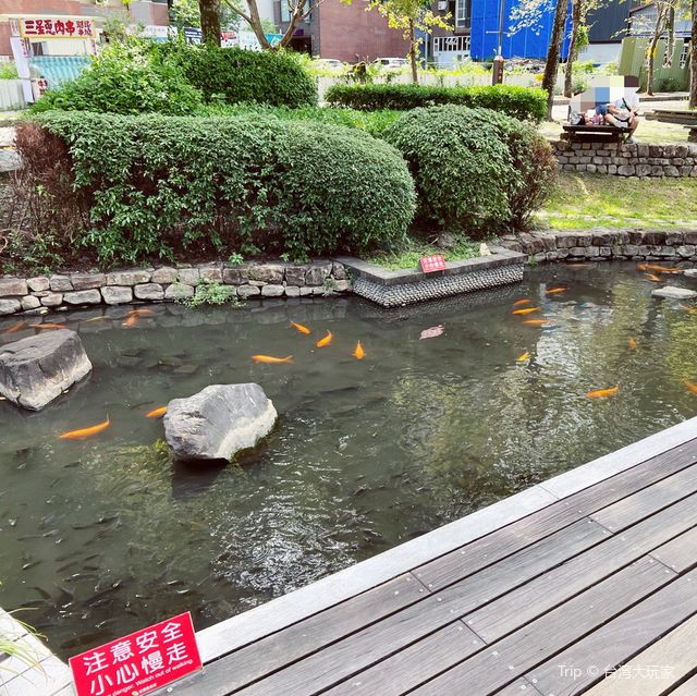 湯圍溝溫泉公園｜礁溪超有名必來拍照的地方