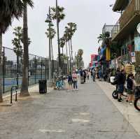 Venice Beach Boardwalk. 