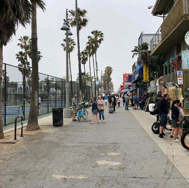 Venice Beach Boardwalk. 