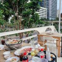 รีวิวคาเฟ่หมูกระทะย่านสีลม (ep.2)