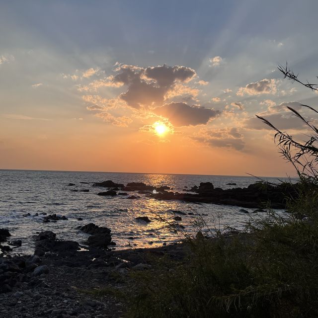 【高知】室戸岬のだるま朝日・だるま夕日