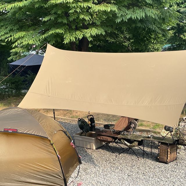 안산 화랑유원지 캠핑장 : 여름캠핑도 즐거운데요?!