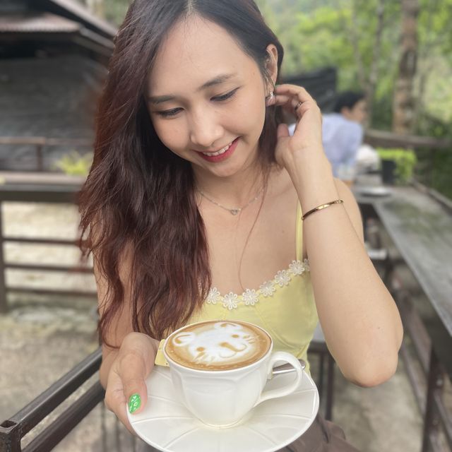 ร้านกาแฟวิวสวย @ระเบียงดาว แม่กำปอง