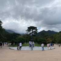 Seoraksan National park in early autumn