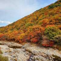 Colours of Baemsangol at Jirisan during Fall