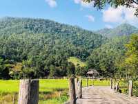 สะพานบุญโขกู้สุ่ย หมู่บ้านแพมบก ปาย