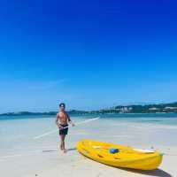 น้ำใส พายเรือคายับ หาดละไม
