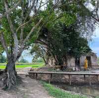 The old temple in Nakhon Nayok province 