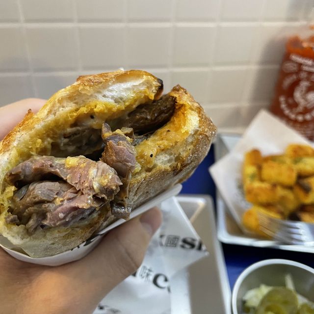 제주에서 맛본 미국식 햄버거