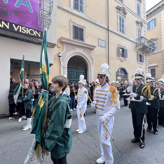 Roma new year parade