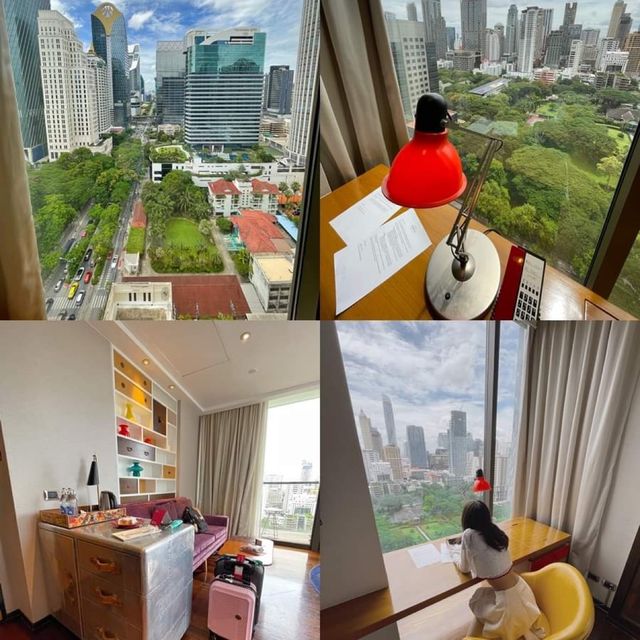 โรงแรมสุดชิค วิวดีกลางเมือง Hotel Indigo Bangkok