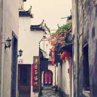 Step in live painting: Hongcun village 宏村