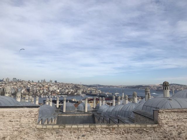 great panorama view of Istanbul 