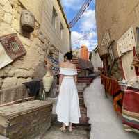 土耳其遊記 Cappadocia 免費超好拍網美照的地毯樓梯
