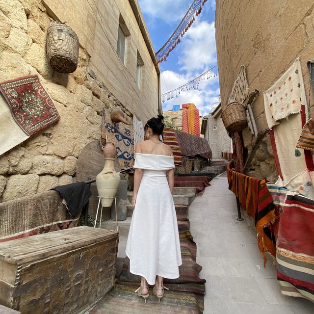 土耳其遊記 Cappadocia 免費超好拍網美照的地毯樓梯
