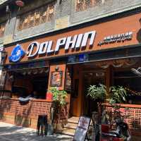 Popular expat  bar in Sanya .Dolphin Bar