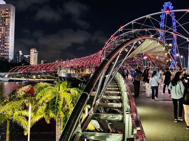 Light it up Singapore! Oh so colorful!