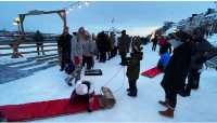 Winter fun in Quebec City.