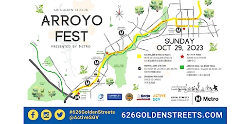 Let's Walk the Arroyofest! | Fillmore Metro A Line Station