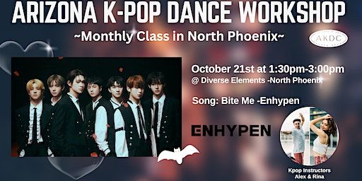 Arizona Kpop Dance Workshop ~Monthly Class in North Phoenix~ | Diverse Elements Dance Studio