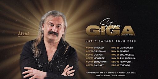 Stepan Giga - New York - USA & Canada Tour 2023 | The Cutting Room