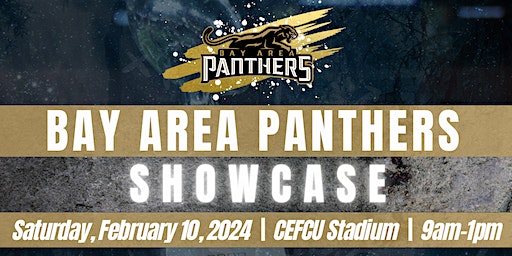2024 Bay Area Panthers Indoor Football League Showcase, Open Tryouts | CEFCU Stadium on the Campus of San Jose State University