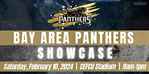2024 Bay Area Panthers Indoor Football League Showcase, Open Tryouts | CEFCU Stadium on the Campus of San Jose State University