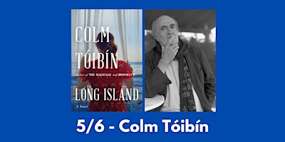 Rakestraw Books presents Colm Tóibín | Rakestraw Books
