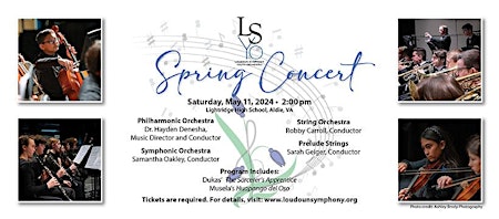 Loudoun Symphony Youth Orchestra Spring Concert | Lightridge High School