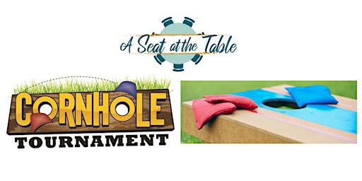A Seat at the Table Cornhole Tournament | Frankie Martin's Garden