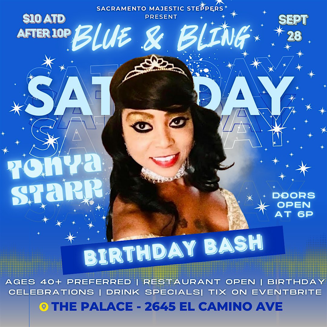 Tonya Starr's Birthday Bash at the Palace | Palace - An African International Restaurant
