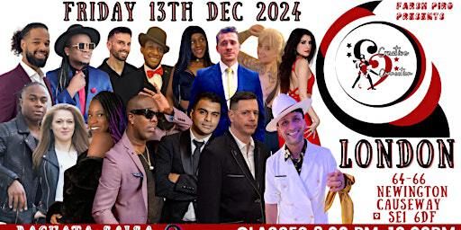 London Salsa Bachata Kizomba CLASSES & SOCIAL at Creative Connection | 64-66 Newington Causeway