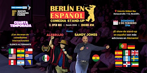 Berlín en Español Comedia Stand-up OPEN MIC #60 - Temporada 4 | Valentin Stüberl
