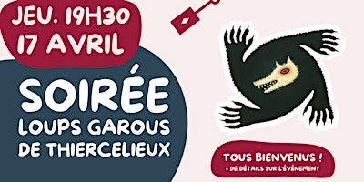 Soirée Loups Garous | L'Heure du Jeu - Champs Libres