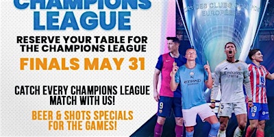 UEFA Champions League Finals #WatchParty Vienna, VA | Inca Social