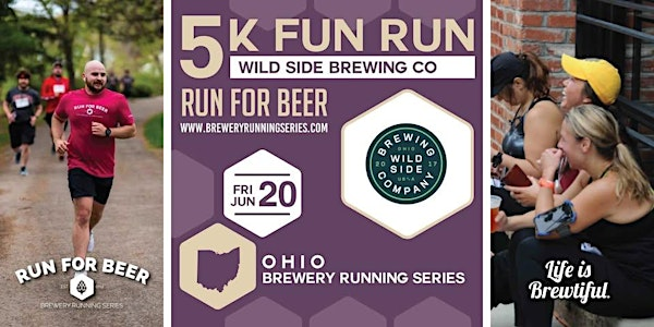 5K Beer Run x Wild Side Brewing Company | 2025 Ohio Brewery Running Series | Wild Side Brewing Company