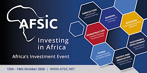 AFSIC 2026- Investing in Africa | Park Plaza Westminster Bridge